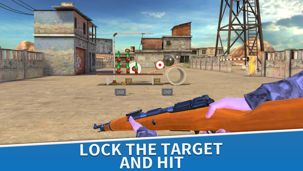 Sniper Range - Gun Simulator - Gameplay image of android game