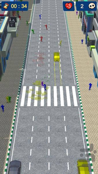 Run Over - Gameplay image of android game