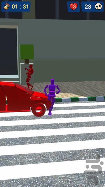 Run Over - Gameplay image of android game