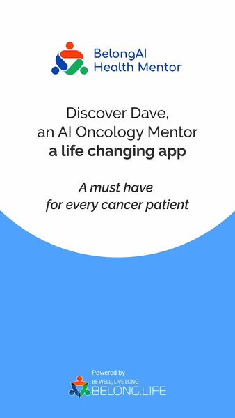 BelongAI Dave - Cancer Mentor - Image screenshot of android app