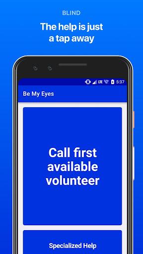 Be My Eyes - Image screenshot of android app