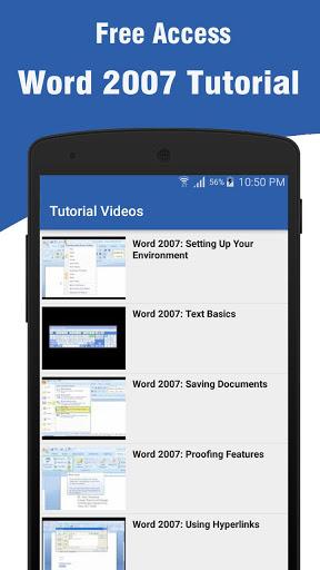 Learn Word ۲۰۰۷ - عکس برنامه موبایلی اندروید
