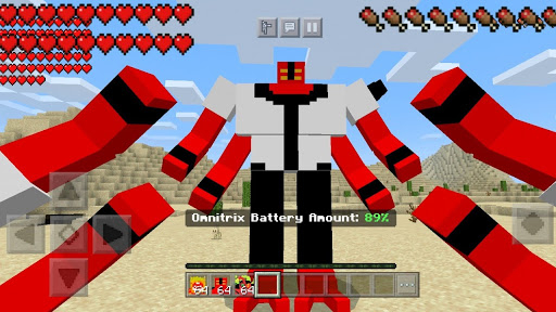 MCPE MOD FOR BEN ALIEN TEEN 10 - Image screenshot of android app