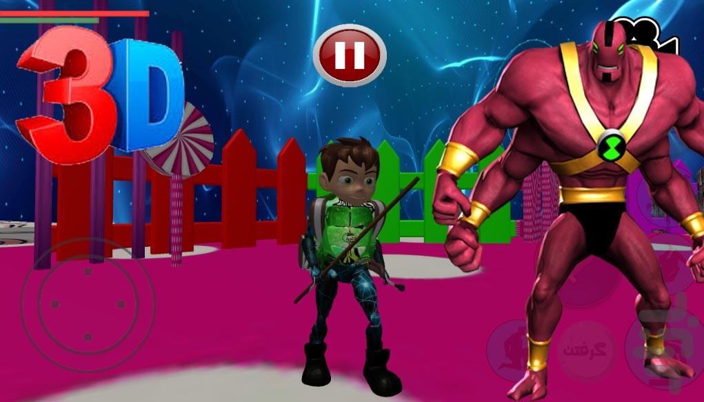 بن تن در شهر تاریکی ها - عکس بازی موبایلی اندروید