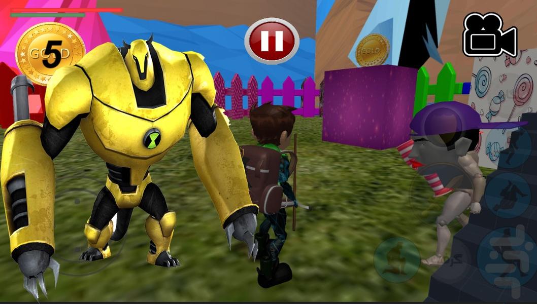 ben10 in Magic Island - Gameplay image of android game