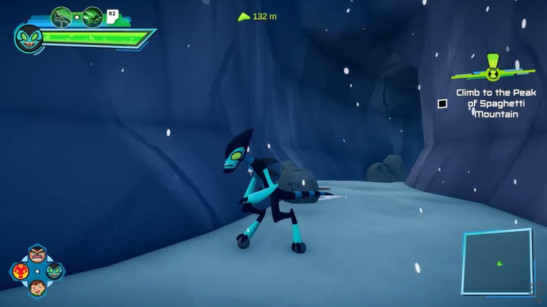 Ben10 Power Trip emulator - Gameplay image of android game