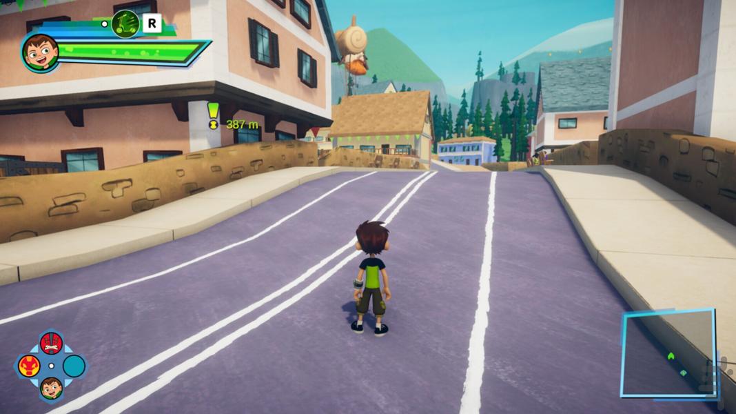 Ben10 Power Trip emulator - Gameplay image of android game