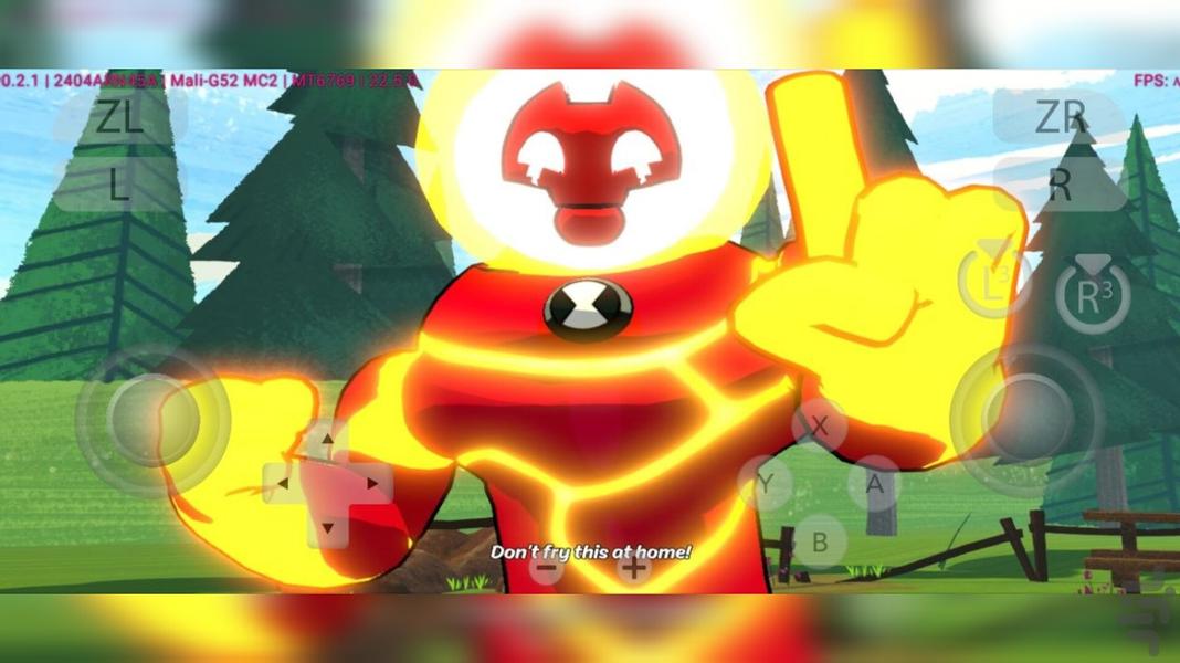 Ben10 reboot Emulator - Gameplay image of android game