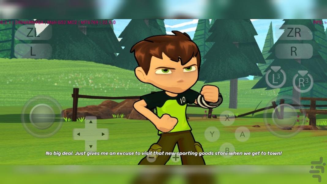 Ben10 reboot Emulator - Gameplay image of android game