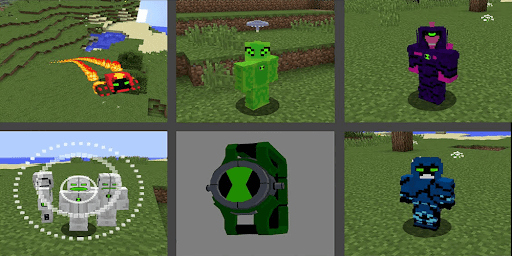 Ben Alien 10 Mod for Minecraft - عکس برنامه موبایلی اندروید