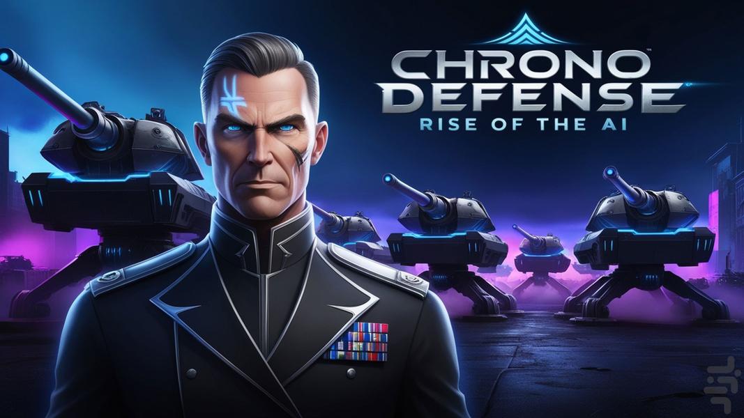 Chrono Defense : Rise of the AI - Gameplay image of android game