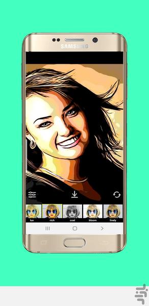 عکس به نقاشی - عکس برنامه موبایلی اندروید