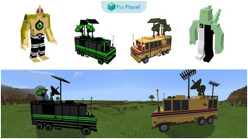 Ben۱۰ mod for Minecraft PE - عکس برنامه موبایلی اندروید