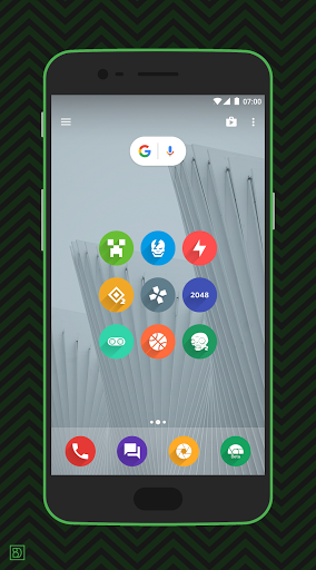 Rondo – Flat Style Icon Pack - Image screenshot of android app