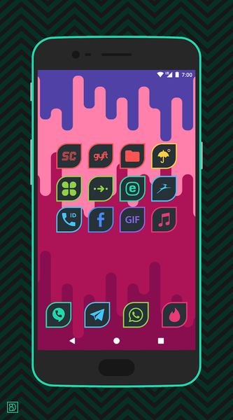 Folium – leaf-shaped icons - Image screenshot of android app