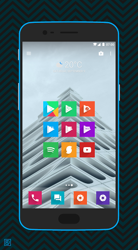 Voxel – Flat Style Icon Pack - Image screenshot of android app