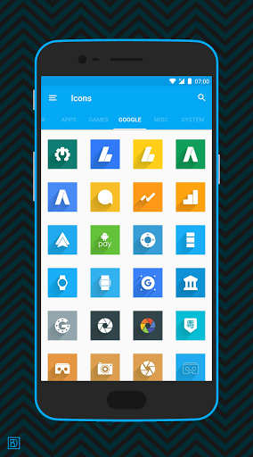Voxel – Flat Style Icon Pack - Image screenshot of android app