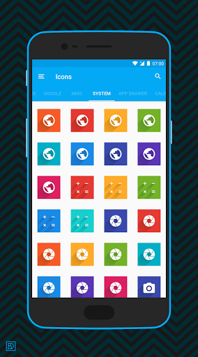 Voxel – Flat Style Icon Pack - Image screenshot of android app