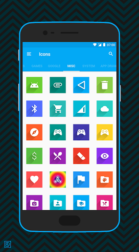 Voxel – Flat Style Icon Pack - Image screenshot of android app