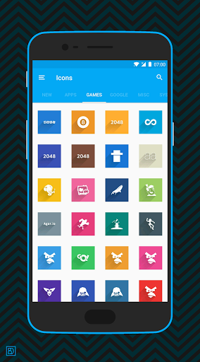 Voxel – Flat Style Icon Pack - Image screenshot of android app