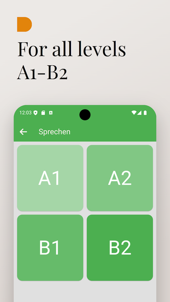 Deutsch24: Learn German Easily - Image screenshot of android app