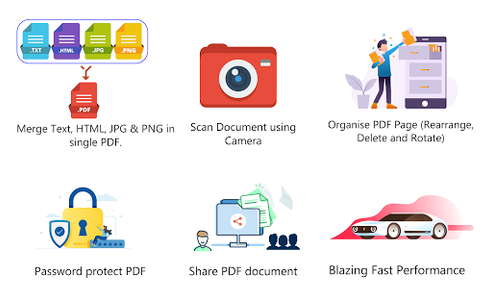 PDF Merge: Combine PDF - عکس برنامه موبایلی اندروید