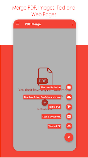 PDF Merge: Combine PDF - عکس برنامه موبایلی اندروید