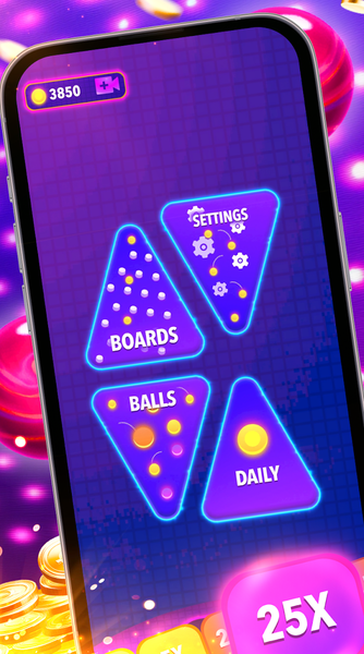 Plinko ۳D Boards - عکس بازی موبایلی اندروید