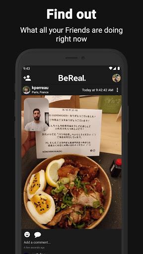 BeReal. Your friends for real. - Image screenshot of android app
