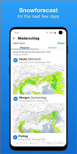 bergfex: Ski, Snow & Weather - عکس برنامه موبایلی اندروید