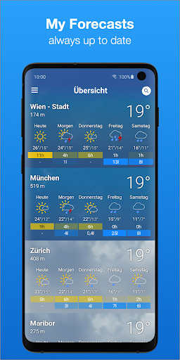 bergfex: weather & rain radar - Image screenshot of android app