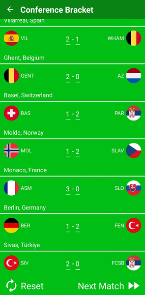 Conference Football Calculator - عکس بازی موبایلی اندروید