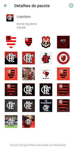 Figurinhas do Flamengo Sticker - عکس برنامه موبایلی اندروید