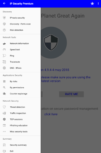 IP Tools + security - Image screenshot of android app