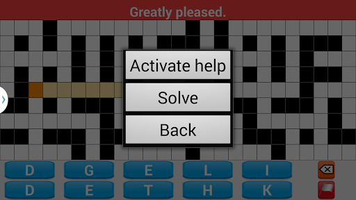 Crossword Puzzle - Gameplay image of android game