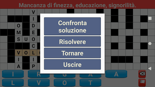Cruciverba Italiano - عکس بازی موبایلی اندروید