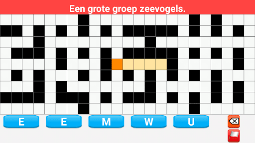 Kruiswoordpuzzels Nederlands - Gameplay image of android game