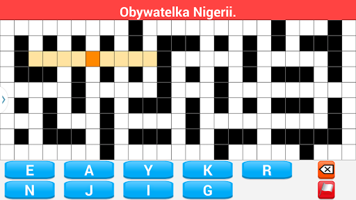 Krzyżówki po polsku - Gameplay image of android game