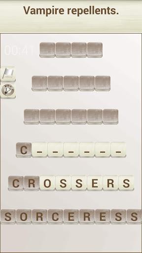 Word Scramble - Gameplay image of android game