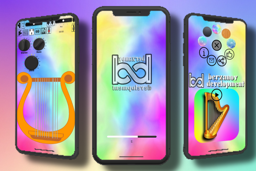 Play Harp - عکس برنامه موبایلی اندروید
