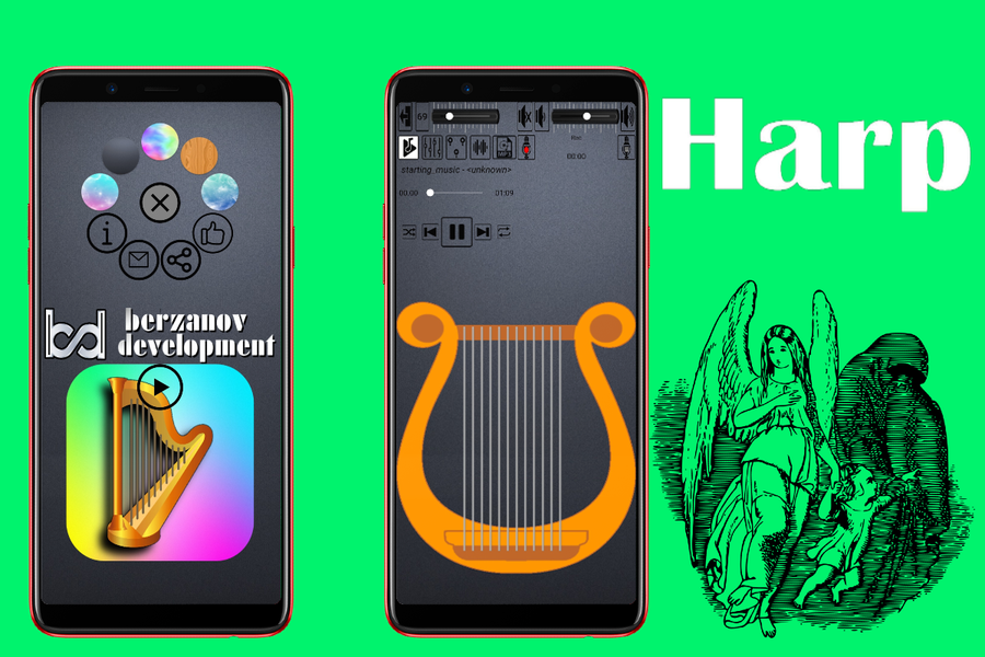 Play Harp - عکس برنامه موبایلی اندروید
