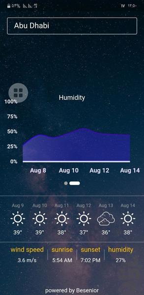 weatherbs - Image screenshot of android app