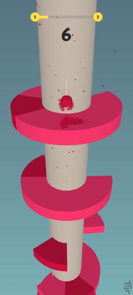 Ball Drop: Jump, Dodge, Win! - Gameplay image of android game