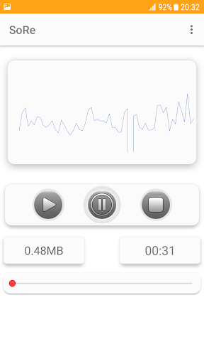 Sound, Voice & Audio Recorder - Image screenshot of android app