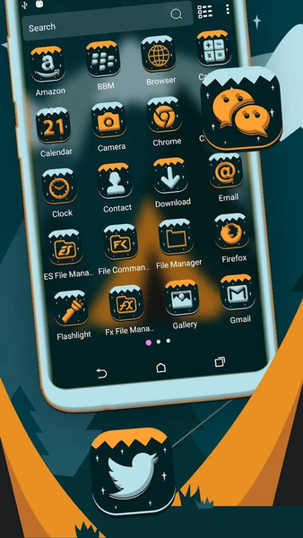 Tree Hut Launcher Theme - Image screenshot of android app