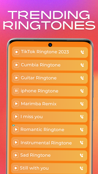Awesome Ringtones ۲۰۲۴ - عکس برنامه موبایلی اندروید