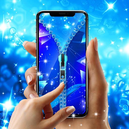 Blue zip locker - عکس برنامه موبایلی اندروید