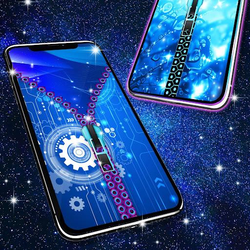Blue zip locker - عکس برنامه موبایلی اندروید