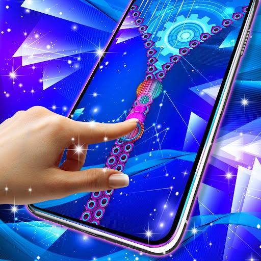 Blue zip locker - عکس برنامه موبایلی اندروید