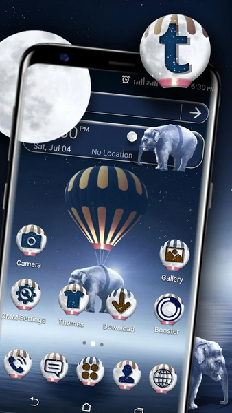 Elephant Balloon Launcher - Image screenshot of android app